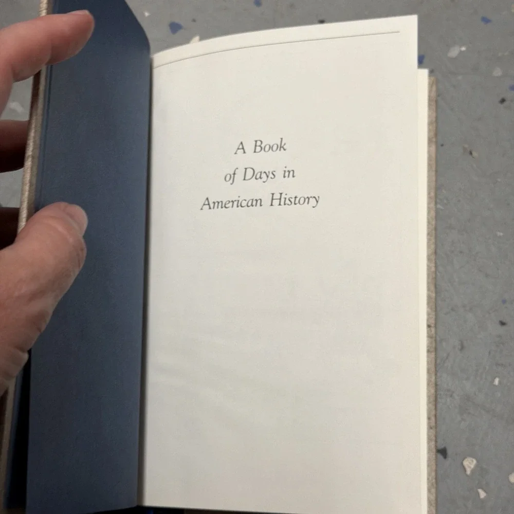 A Book of Days in American History - Hardcover By Shapiro, Larry - like New